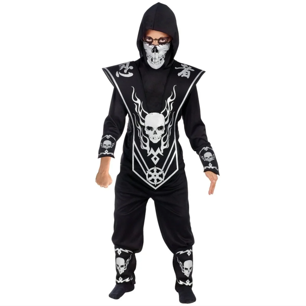 Skull Ninja Costume & Accessories